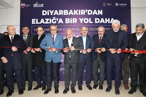 Diyarbakır ile Elazığ Arasındaki Bağlantı Yolu Ulaşıma Açıldı